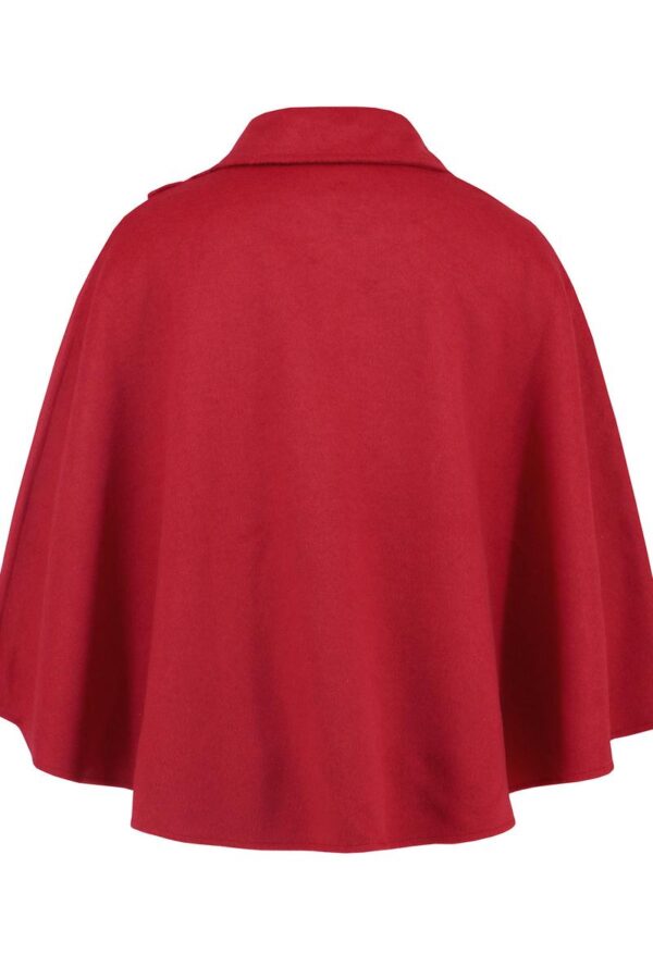 Belted Wool Cape - Image 10