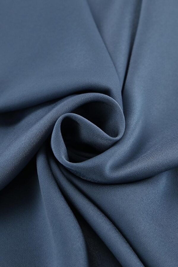 Satin Ruffled Hem Dress - Image 17