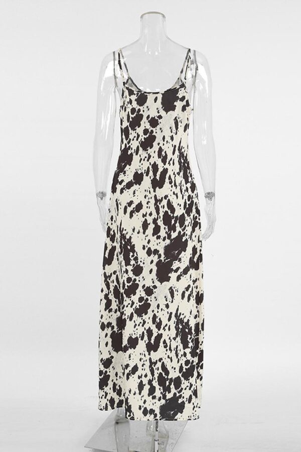 Printed Midi Dress - Image 3