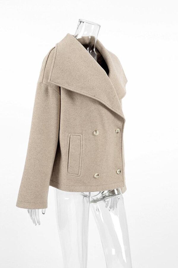 Oversized Woolen Coat - Image 3
