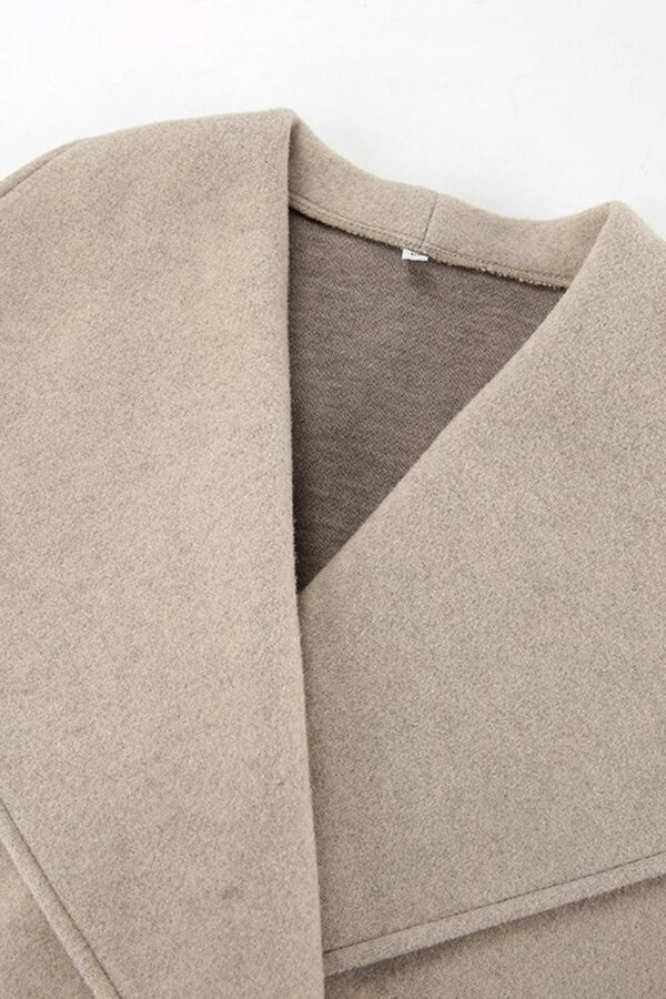 Oversized Woolen Coat - Image 14