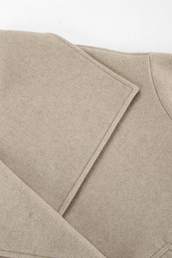 Oversized Woolen Coat - Image 15