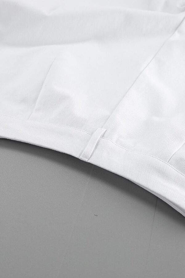 White Wide-Legged Trousers - Image 12
