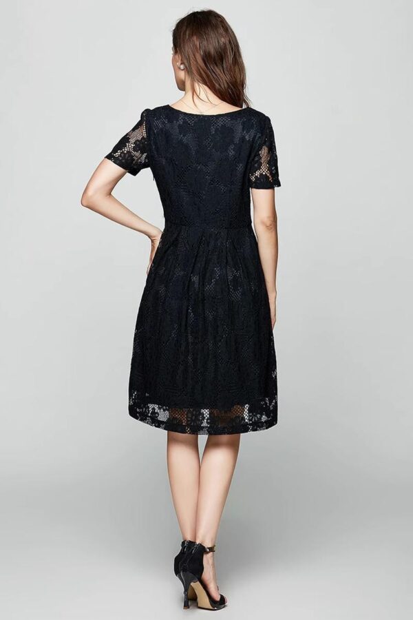 Lace Midi Dress - Image 3