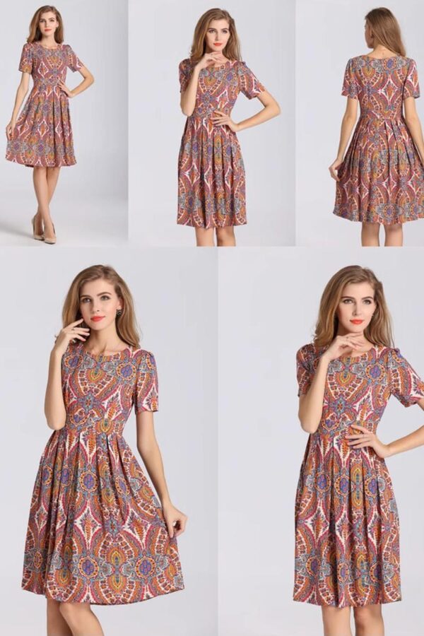 Cool Cotton Summer Dress - Image 3