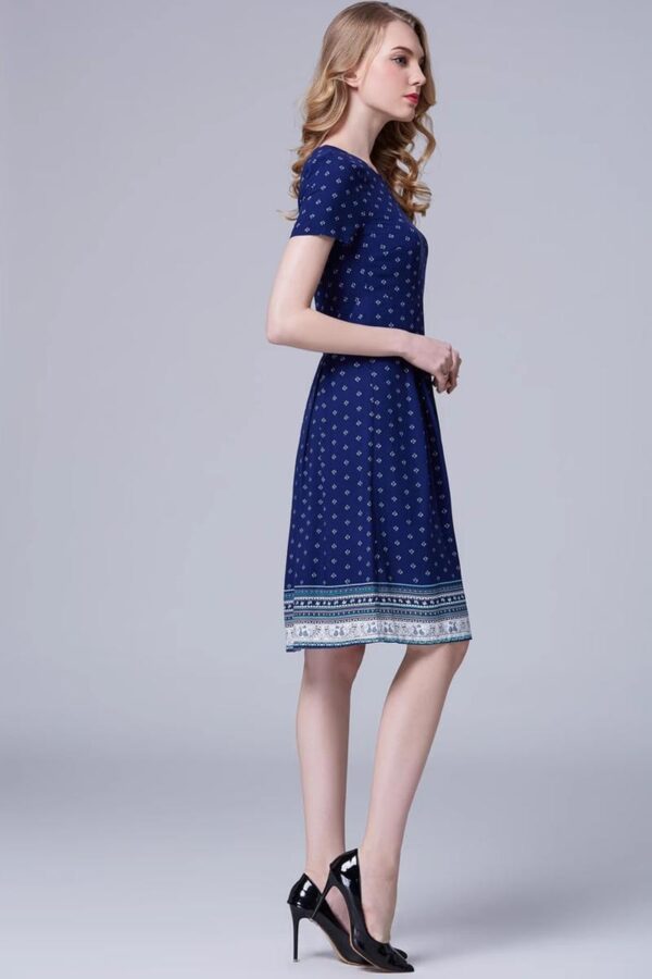 Cool Cotton Slim Dress - Image 2