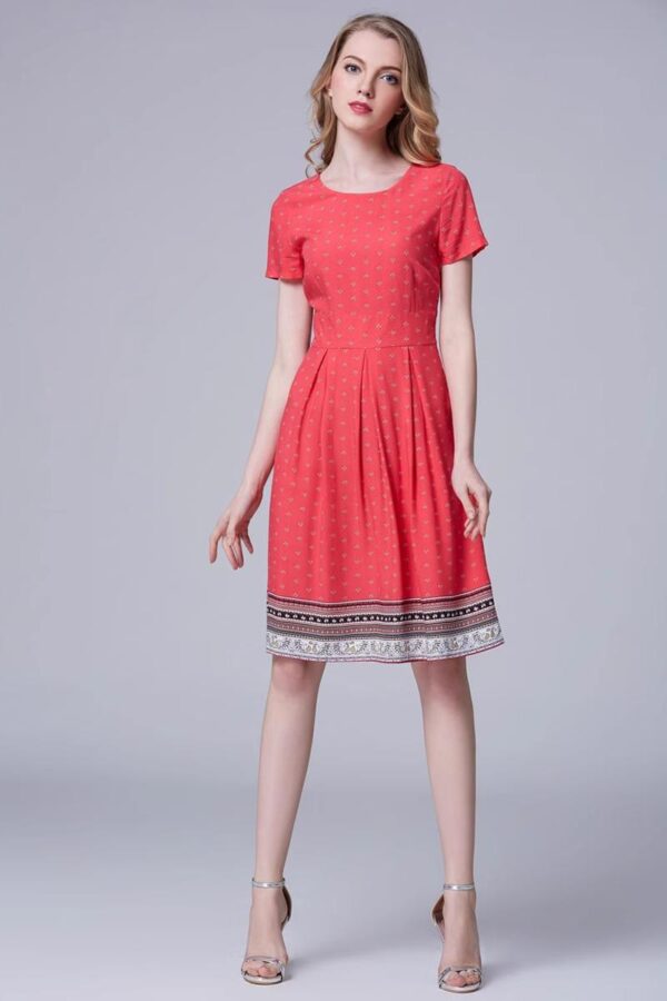 Cool Cotton Slim Dress - Image 3