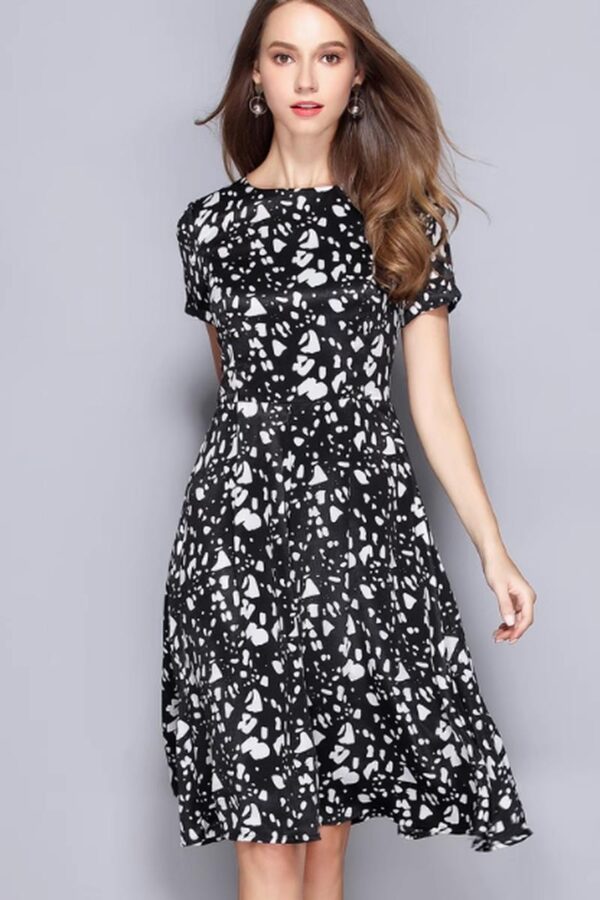 Slim Fit Midi Dress - Image 2